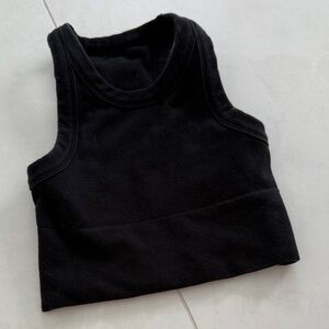 ALO Yoga Black Crop Top